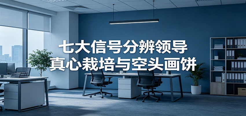 付费文章《七大信号分辨领导真心栽培与空头画饼》读懂管理背后人性逻辑-迦哆网创社