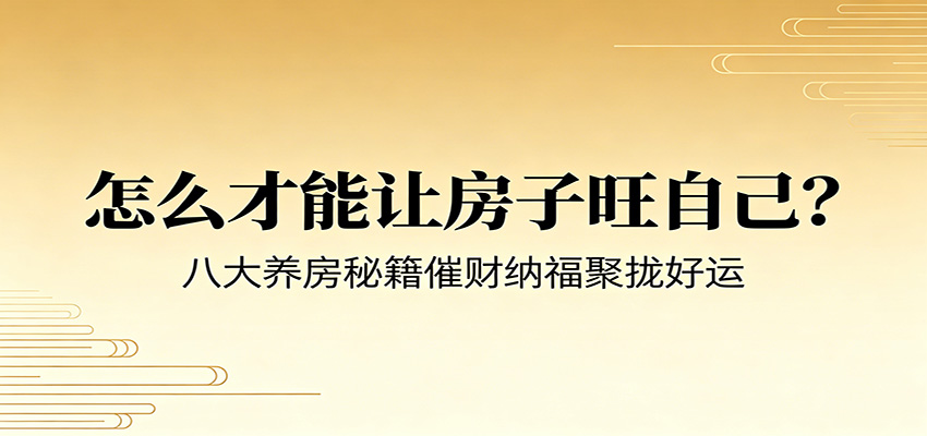 付费文章《怎么才能让房子旺自己？》八大养房秘籍催财纳福聚拢好运-迦哆网创社