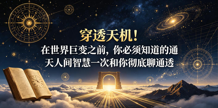 付费文章：穿透天机！在世界巨变之前，你必须知道的通天人间智慧一次和你彻底聊通透-迦哆网创社
