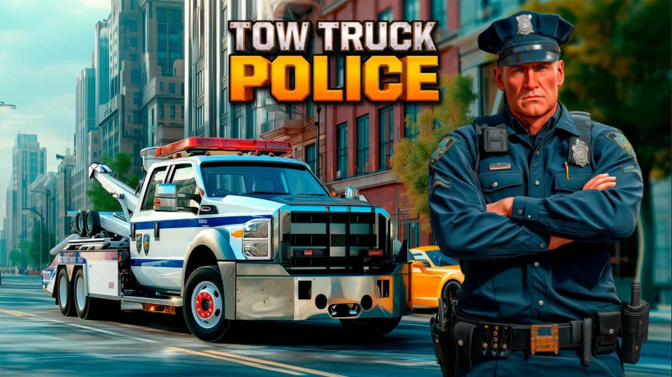 【美版】拖车警察模拟器 .Tow Truck Police Simulator 英语-迦哆网创社