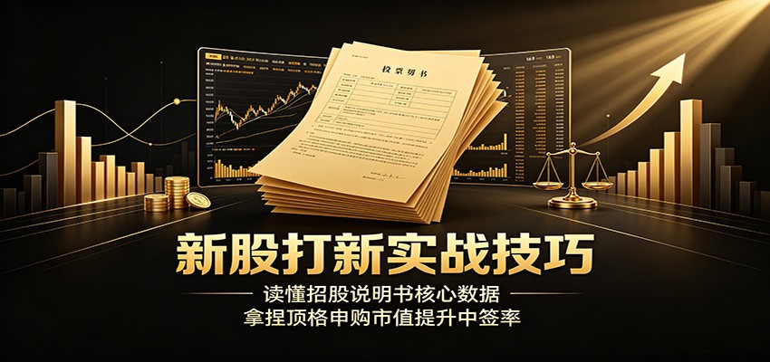 新股打新实战技巧:读懂招股说明书核心数据,拿捏顶格申购市值提升中签率-迦哆网创社