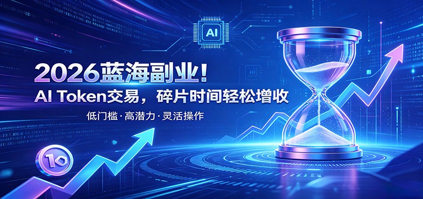 AI Token算力赛道！普通人可入局的数字副业，零门槛快速起步-迦哆网创社