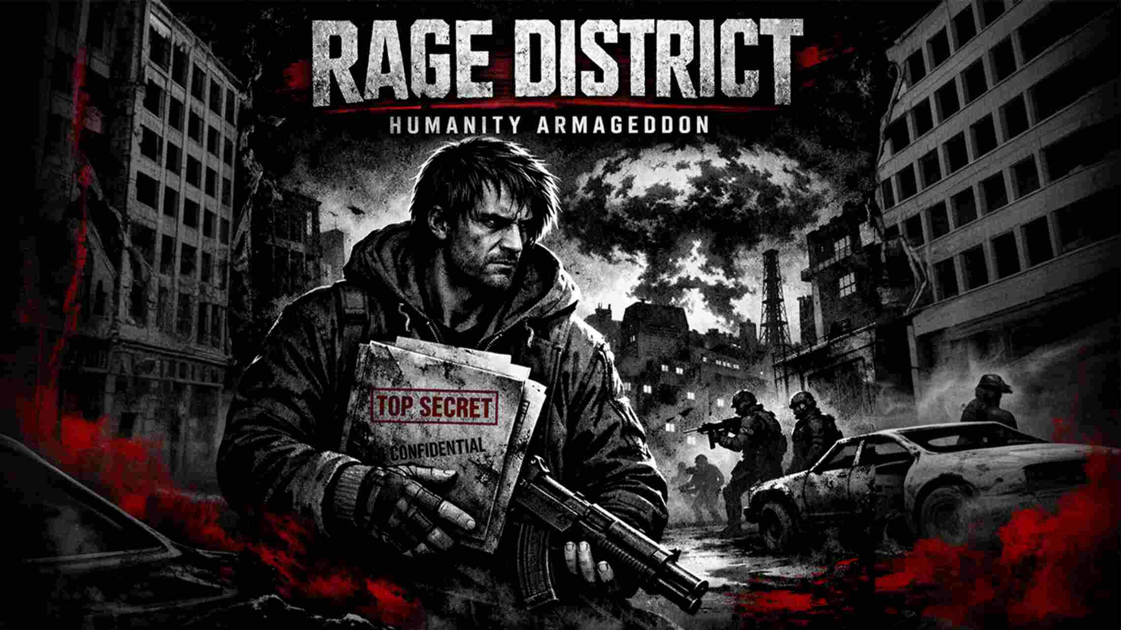【美版】狂怒区 人类末日 Rage District – Humanity Armageddon 英语-迦哆网创社
