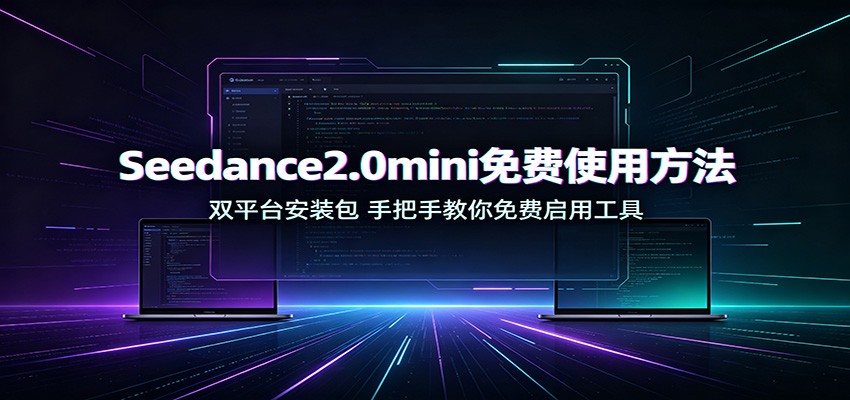 Seedance2.0mini免费使用方法：双平台安装包，手把手教你免费启用工具-迦哆网创社