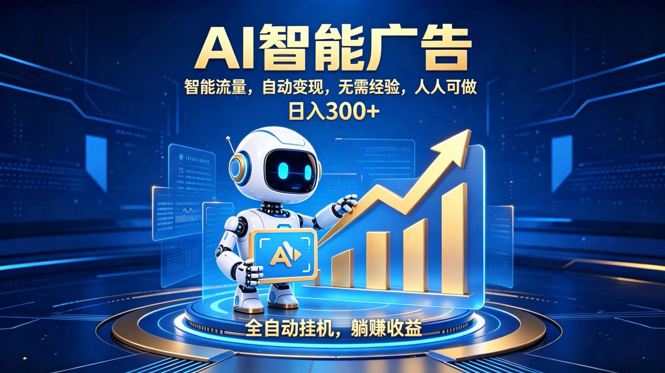 轻资产新赛道,全自动AI广告,打造持续收益-迦哆网创社