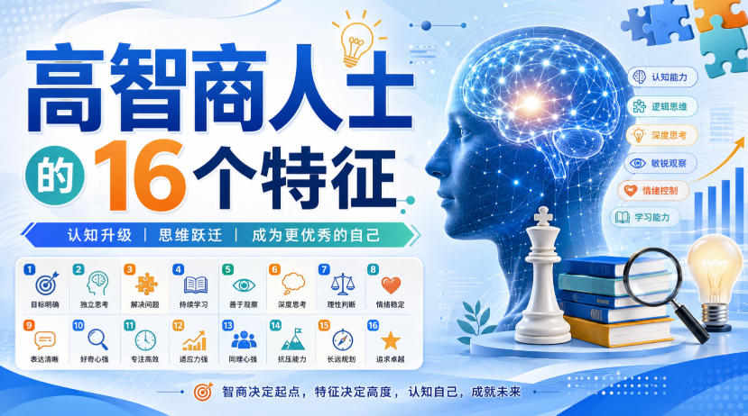 付费文章:高智商人士的16个特征-迦哆网创社