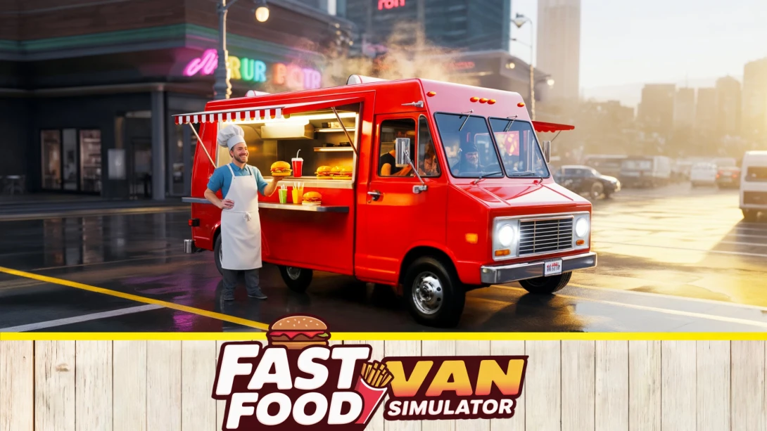 【美版】快餐车模拟器 Fast Food Van Simulator 英语-迦哆网创社