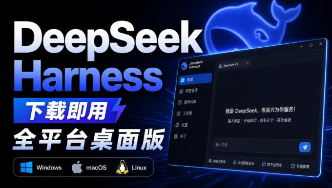 Github上近20万Stars,Harness现在可以双击运行使用了,Harness全平台桌面版-迦哆网创社