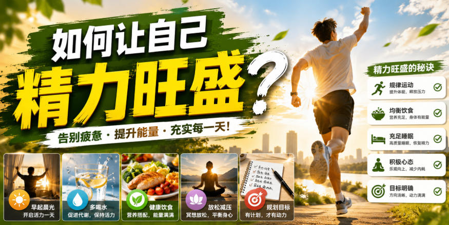 付费文章:如何让自己精力旺盛?-迦哆网创社