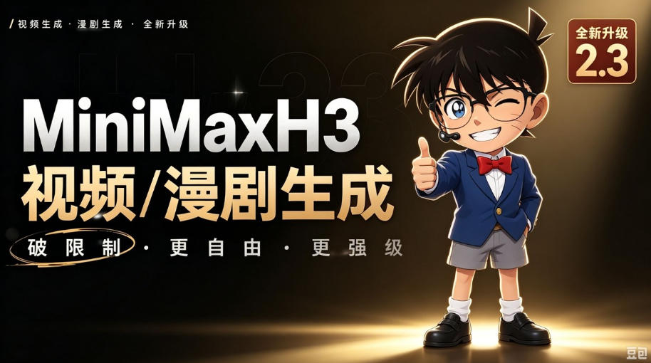【MiniMaxH3一键懒人整合包】AI视频/漫剧生成工具,支持30_40_50显卡,ComfyUI整合包安装部署!最低8g显存也能跑!-迦哆网创社