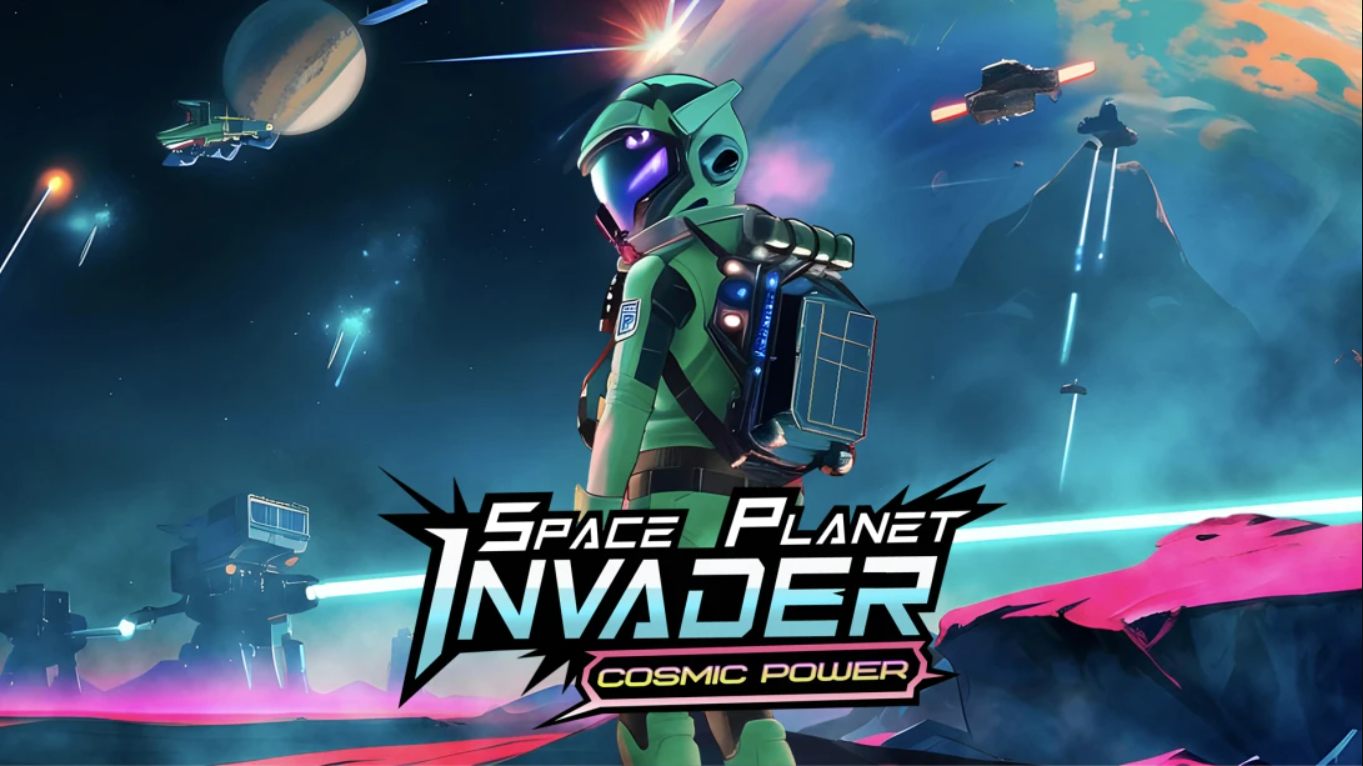【美版】太空星球入侵者：宇宙之力 Space Planet Invader – Cosmic Power 英语-迦哆网创社