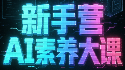 破局俱乐部·破局行动新手营AI素养大课-迦哆网创社