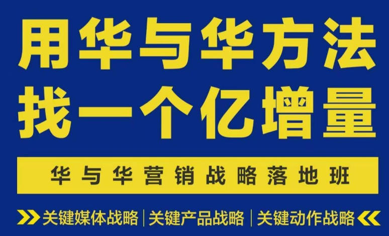 营销战略落地班2026年6月线下课，关键媒体战略|关键产品战略|关键动作战略-迦哆网创社