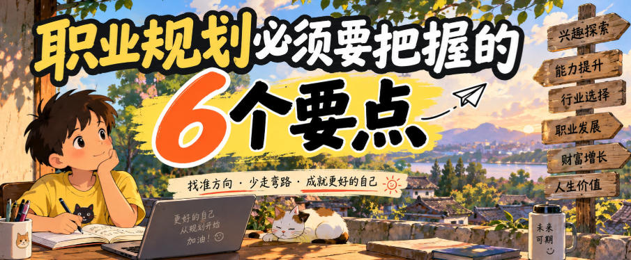付费文章：职业规划必须要把握的6个要点-迦哆网创社