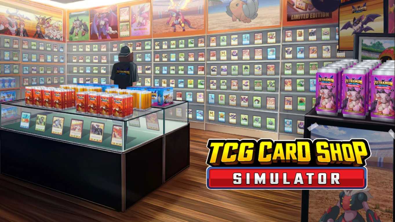 【美版】集换式卡牌商店模拟器 TCG Card Shop Simulator 中文-迦哆网创社