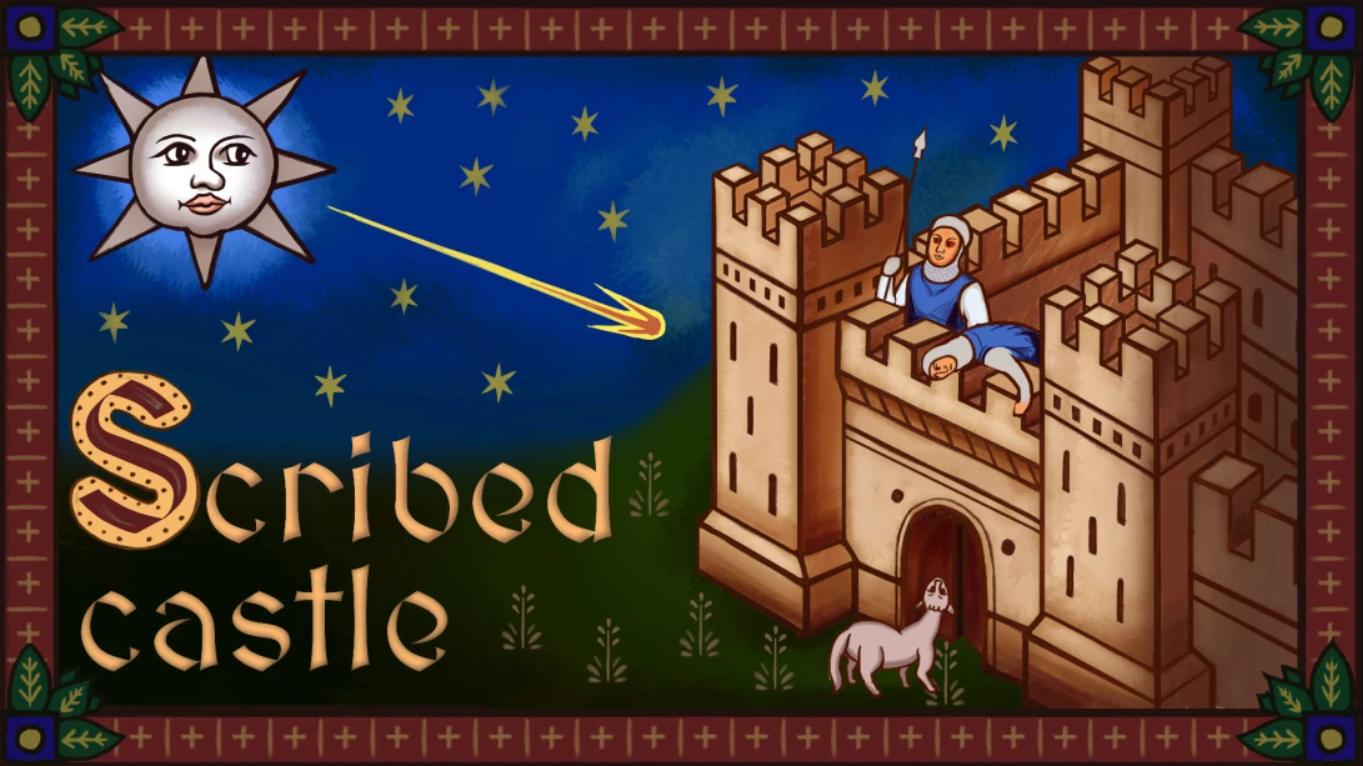 【美版】手绘城堡 Scribed castle 英语-迦哆网创社