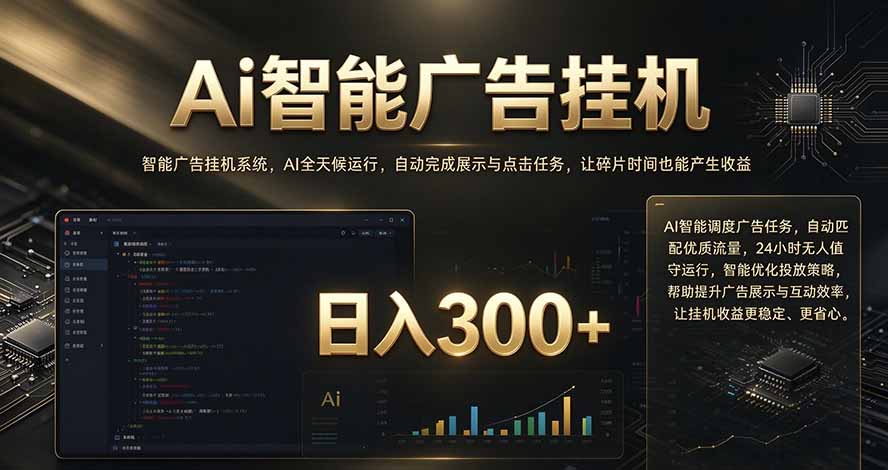 闲置设备别闲置,AI 广告自动化任务,看懂少走弯路-迦哆网创社