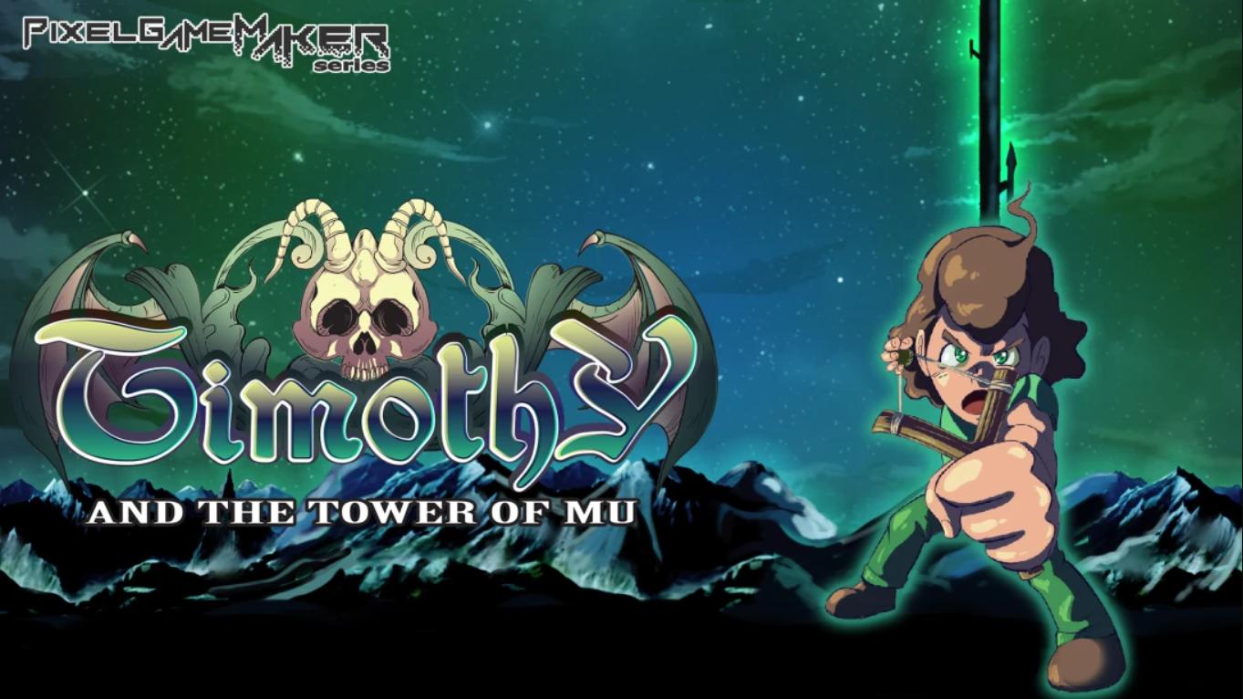【美版】像素游戏制作大师系列：蒂莫西与穆之塔 Pixel Game Maker Series Timothy and the Tower of Mu 中文-迦哆网创社