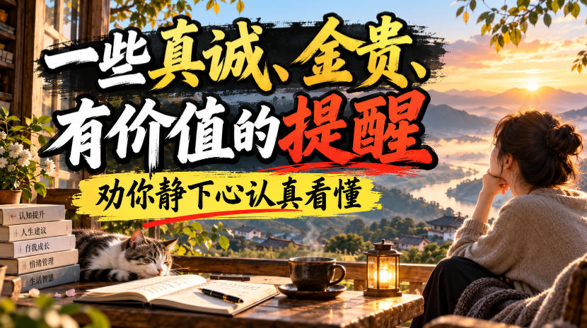 付费文章：一些真诚、金贵、有价值的提醒，劝你静下心认真看懂-迦哆网创社