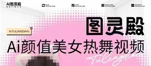 全网首发，原价988图灵殿AI颜值美女热舞视频，云端生图，轻松过原创-迦哆网创社