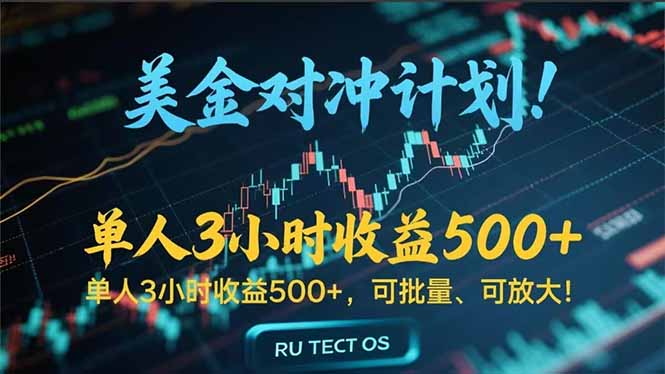 长久稳定的撸美金项目，平均3小时收入 500+，可公司实地考察实地操作！-迦哆网创社