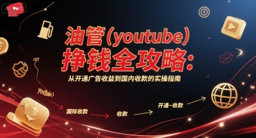 油管(youtube)挣钱全攻略：从开通广告收益到国内收款的实操指南-迦哆网创社