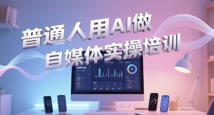 普通一个人用AI做自媒体，助你轻松开启AI自媒体创作之路-迦哆网创社