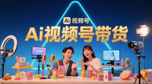 风口已至！AI视频号带货轻松月入过1W，99%的普通人却卡在内容制作门槛-迦哆网创社