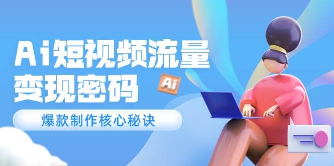 Ai短视频流量密码，爆款制作核心秘诀，120万案例深度解析-迦哆网创社