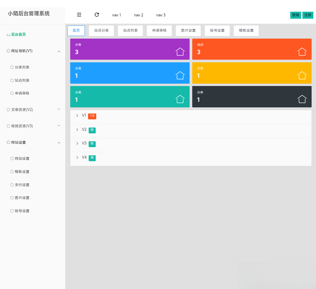 PHP网址导航源码-迦哆网创社