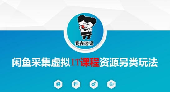 闲鱼采集虚拟IT课程资源另类玩法，干货满满-迦哆网创社